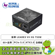 振華 LEADEX VII XG 750W (80+金牌/ATX3.0/PCIe 5.0/全模組/全日系/十年保固)