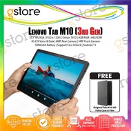 [3rd Generation] Lenovo Tab M10 TB-328XU (4GB RAM/64GB ROM/10.1 Inch Android Tablet/4G LTE) 1 Year Lenovo Malaysia Warranty