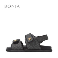 Bonia Nero Sentiero Flat Sandals