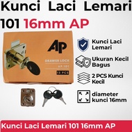 AP Small Drawer Lock AP Small 16 mm Cabinet Drawer Lock/