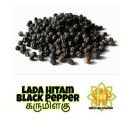 Biji Lada Hitam / Black Peppercorn / Lada Hitam/ 100% Tiada Campuran