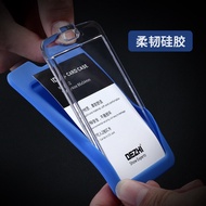 DEZHI liquid silicone card Holder badge card worker card Holder IDIC Name badge worker DEZHI liquid 