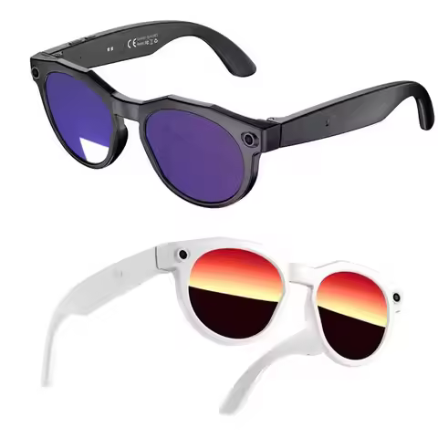 Smart AI Camera Glasses W611 Pro Photo Recognition AI Translation WIFI Transfer HD Video Voice Call 