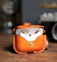 Airpods pro 無線藍牙耳機保護套/防摔殼/真皮蘋果耳機包