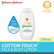 Johnson's Baby Cotton Touch Face &amp; Body/ Milk + Oat Lotion  (200ml)