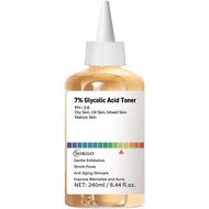 7% Glycolic Acid Exfoliating Toner, Exfoliating Facial Toner, Pore Minimizing Toner, ooth Skin, Even