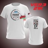 BAJU RUNNING 21KM GARMIN RUN MALAYSIA FACEWATCH VER.3 Marathon Hiking Finisher Bike Swim Run t shirt