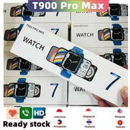 peopledza Original T900 Pro Max Series 7 Smart Watch Men's Women's Double Button DIY Watch Dial Bluetooth Call Waterproof Sports Smart Watch IWO 14