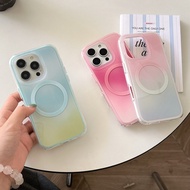 For iphone Case 17 Pro Max 16 Pro Max 15 Pro Max 14 Pro Max 2-in-1 three color gradient phone case