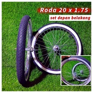 20X1.75 SWALLOW iron BMX bicycle wheels 20 inch bicycle rims