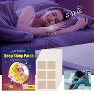 Jaysuing Deep Sleep Patches 48pcs Improve Sleep Quickly Fall Asleep Improve Insomnia Soothe Stress S