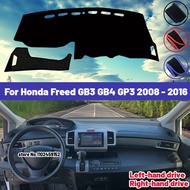 High Quality For Honda Freed GB3 GB4 GP3 2008-2016 Car Dashboard Cover Mat Sun Shade Avoid Light Pad Carpets Anti-UV 2014 2015