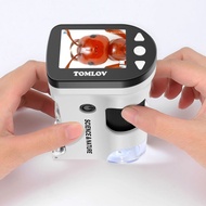 TOMLOV Handheld Digital Microscope 800X Picture/Video For Kids Biology Professional Magnifying Glass