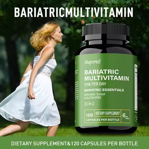 Bariatric Multivitamin Supplement - Contains 21 Vitamins and Minerals To Promote Overall Health and 