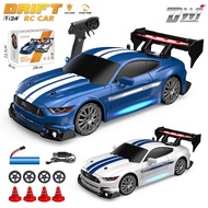 4WD RC Drift Car Toy 2.4G GTR Ford Mustang Model Remote Control Racing Car Off-Road Sport AE86 Car V