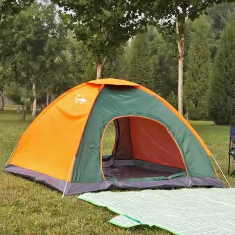 Tent outdoor folding portable field camping tent equipment camping equipment rainproof mosquito proo