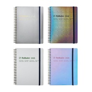 Delfonics Rollbahn Metallic A5 Monthly Planner 2026 Edition (Starts Oct 2025)ㅤDirect From Japan
