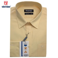 Viettien - Áo sơ mi dài tay màu vàng đậm - 440k