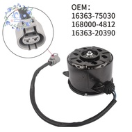 Radiator Cooling Fan Motor For Lexus RX350 RX450H Toyota Hiace Both Spare Parts Accessories Parts 16363-75030 168000-4812 16363-20390