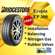 Bridgestone EP300 225/50R17, 215/55R17 Inch Tyre/Tayar (Free Car Sanitization with purchase of 4 tyres)