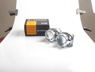 [HCM]Bộ Đèn 2 Bi-xenon HID Projector Len V7 2.5inches dùng chân h1h4h7 bóng xenon