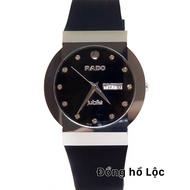 R.A.D.O Jubile PREMIUM MEN'S WATCH Super Durable Silicon Strap - Free 2 replacement batteries