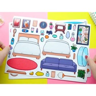 Ngôi nhà búp bê giấy Morden Mansion - CandyHome Paper Shop