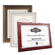 Certificate Frame Photo Wooden A4 High Quality European Style A4 Chic A4