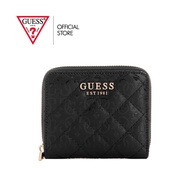 GUESS กระเป๋า รุ่น GG8157137 IDRA SLG SMALL ZIP AROUND ZIP WALLET สีดำ