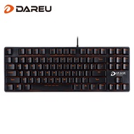 DK100 Mechanical Keyboard 87-Key Brown Axis Black Green Axis Red Axis Notebook External Gaming Game 