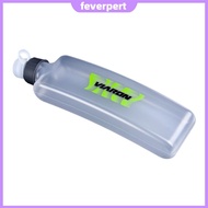 350ml Fitness Water Bottles Flat Kettle Portable Hiking Water Holder with Dust Cover Marathon Outdoo