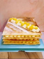芒果拿破崙蛋糕20cmX20cm
