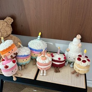 UK jellycat jellycat Cake Peach Cake Plush Toy Soothing Doll Soft Doll Doll Gift q