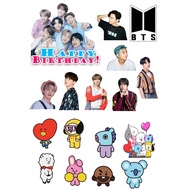 ✙❀BTS CAKE TOPPER SET (3)