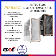 EDGE | ANTEC Flux eATX/ATX/mATX/ITX PC Chassis