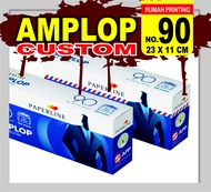 Cetak Amplop CUSTOM / Amplop Perusahaan / Yayasan / Custom / Kantor / Organisasi / Majelis