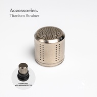 SWANZ Titanium Strainer for Magnum Bottle - Tea Strainer