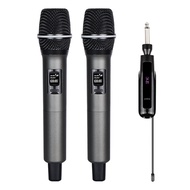 (REJY) Wireless Microphone Handheld Dynamic Mic U-Band Microphone for Singing Show Meeting