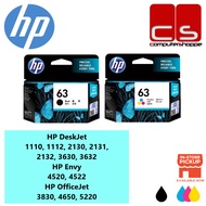 HP 63 Original Ink Cartridge Set (Black & Tri-color)