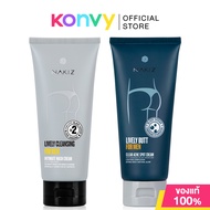 Nakiz Set 2 Item Lively Butt For Men Clear Acne Spot Cream 100g + Nakiz Lively Cleansing For Men 80g