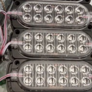 ULTRASONIC 12 LED 12volt and 24volt 7watt RGB LED lights, automatic flashing