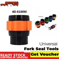 JFG Racing 41 - 42 Mm CNC Universal ตะเกียบหน้ารถจักรยานยนต์ซีลน้ำมันเครื่องเครื่องมือติดตั้ง