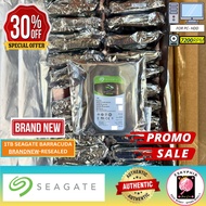 Seagate Barracuda 1TB Hardrive 3.5inch SATA 6Gb/s 7200RPM BNEW-RESEALED FOR PC (ST1000DM010)