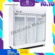 Snow 1414L 3 Door Upright Chiller LY1500BBC-H (White) (Heater Glass Door)