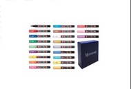 Posca Paint Marker Pen (PC-1M) 21 Colors Full Set with Original Box Japan Import