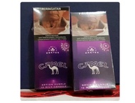 Rokok Camel Ungu [1 slop/ 10 bungkus / 12 batang]