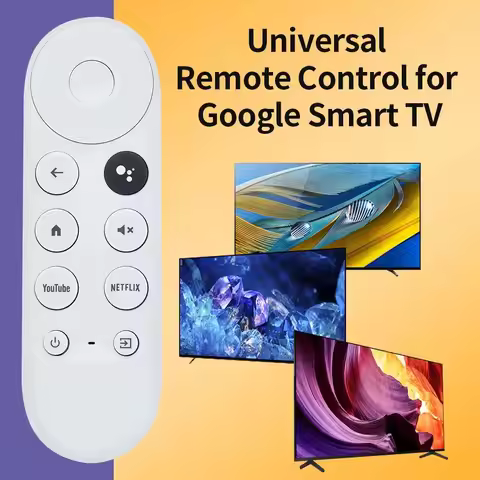 Voice Remote for Google Chromecast TV, Replacement G9N9N Remote with Google Assistant, YouTube Netfl