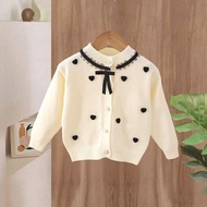 COD 2026 Children's Clothing Girls' Sweater Cardigan 2025 New Style Spring Clothing Children's Sweat