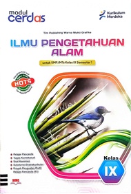 Buku LKS Pindai & Cerdas IPA Kelas 9 SMP/MTs Semester 1 Kurikulum Merdeka