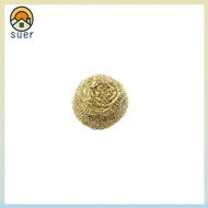 SUERHD Solder Tip Cleaning Brass Wire, Brass Sturdy Soldering Tip Cleaner Set, Easy to install Durab